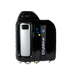 Black Cryotherapy Machine with white inside and black background